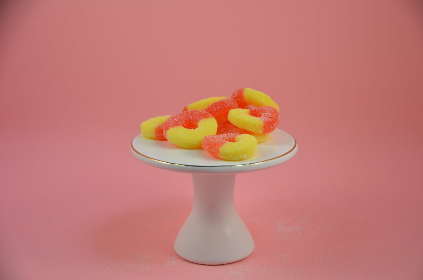 Gummy Rings - Peach - Life is Sweet Candy Store