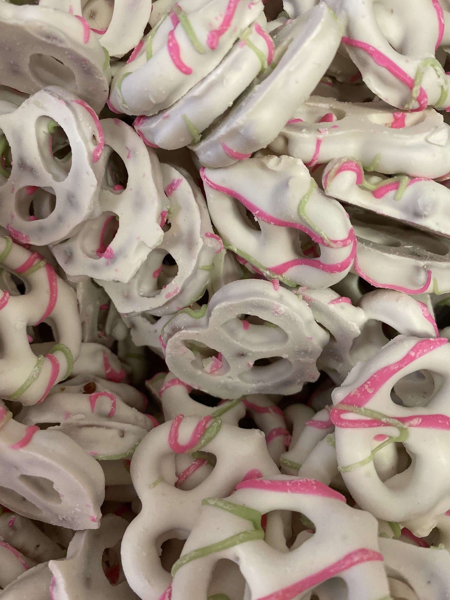 Spring White Chocolate Pretzels - Life is Sweet Candy Store