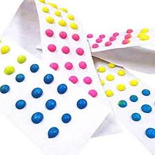 Candy Buttons on Paper - Life is Sweet Candy Store