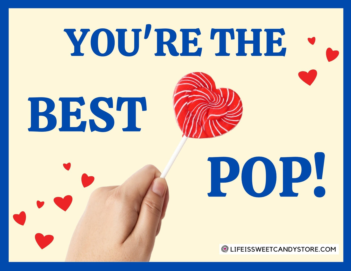 Father's Day Cards - Life is Sweet Candy Store