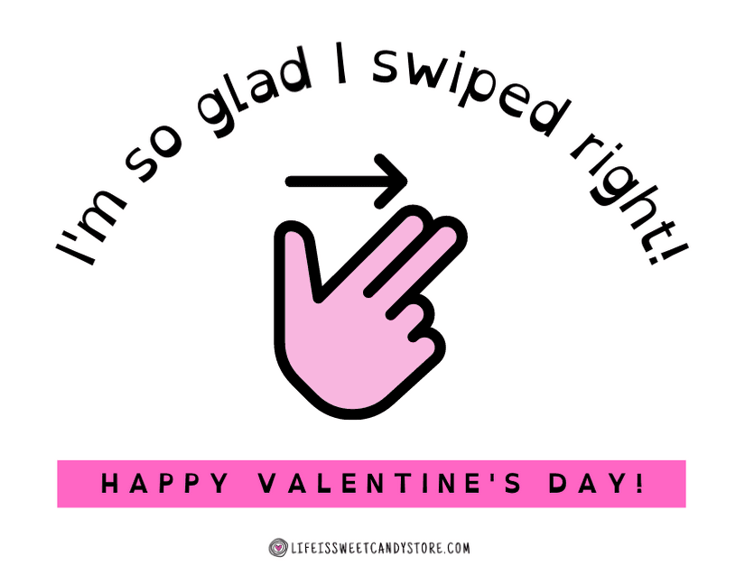 Galentine/Valentine's Day Cards - Life is Sweet Candy Store