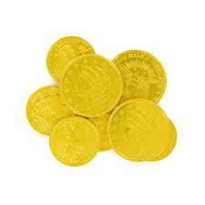 Gold Coins - Chocolate Foiled - Life is Sweet Candy Store