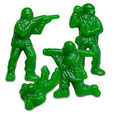 Green Army Men Gummy Candygrma 