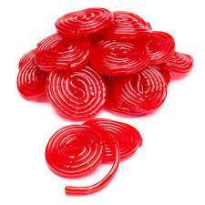 Licorice Wheels Red - Life is Sweet Candy Store